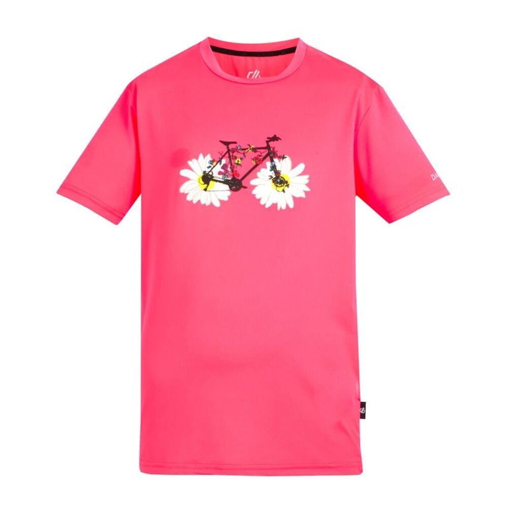 Dare 2B Childrens/Kids Amuse II Monkey T-Shirt / Neon Pink